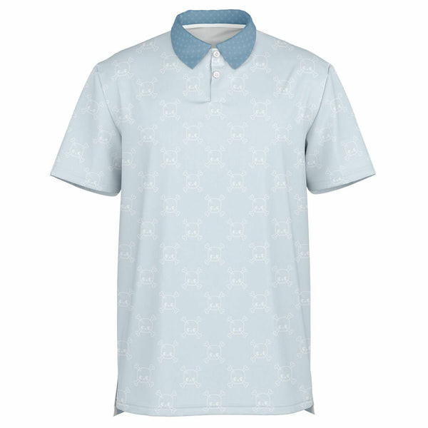 💙 Men's Polo Shirt -- Skully Boy