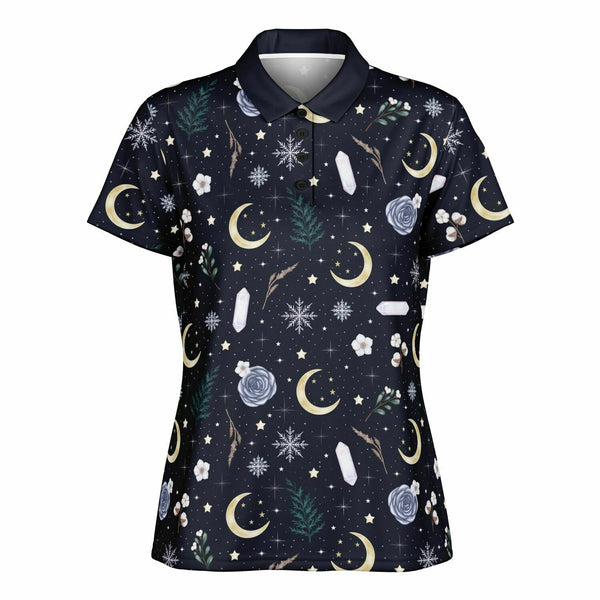 🩷 Women's Polo Shirt -- Wintermoon