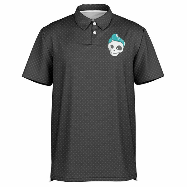 💙 Men's Polo Shirt -- Fifties Flashback