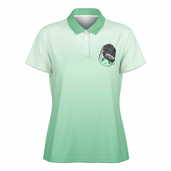 🩷 Women's Polo Shirt -- Frankensteins Princess