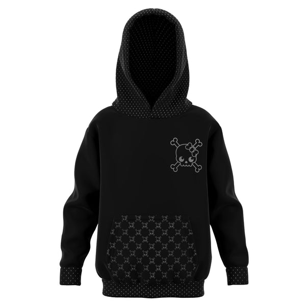 🖤 Kids Hoodie -- Skully Girl