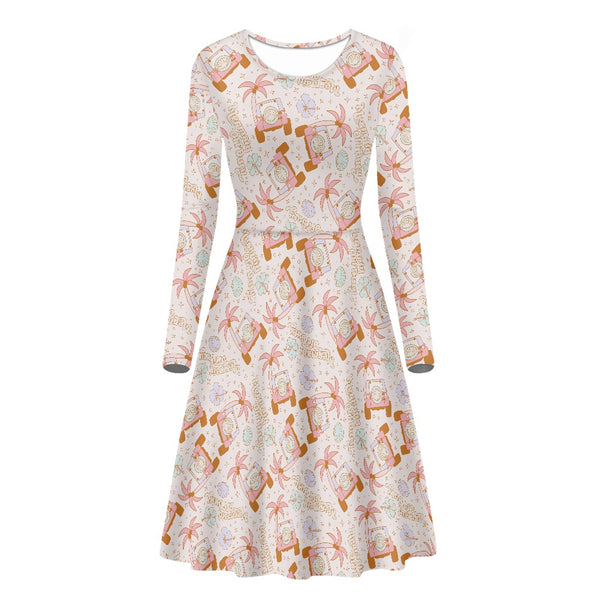 🩷 Women's Long Sleeved Dress -- Summer Spirit